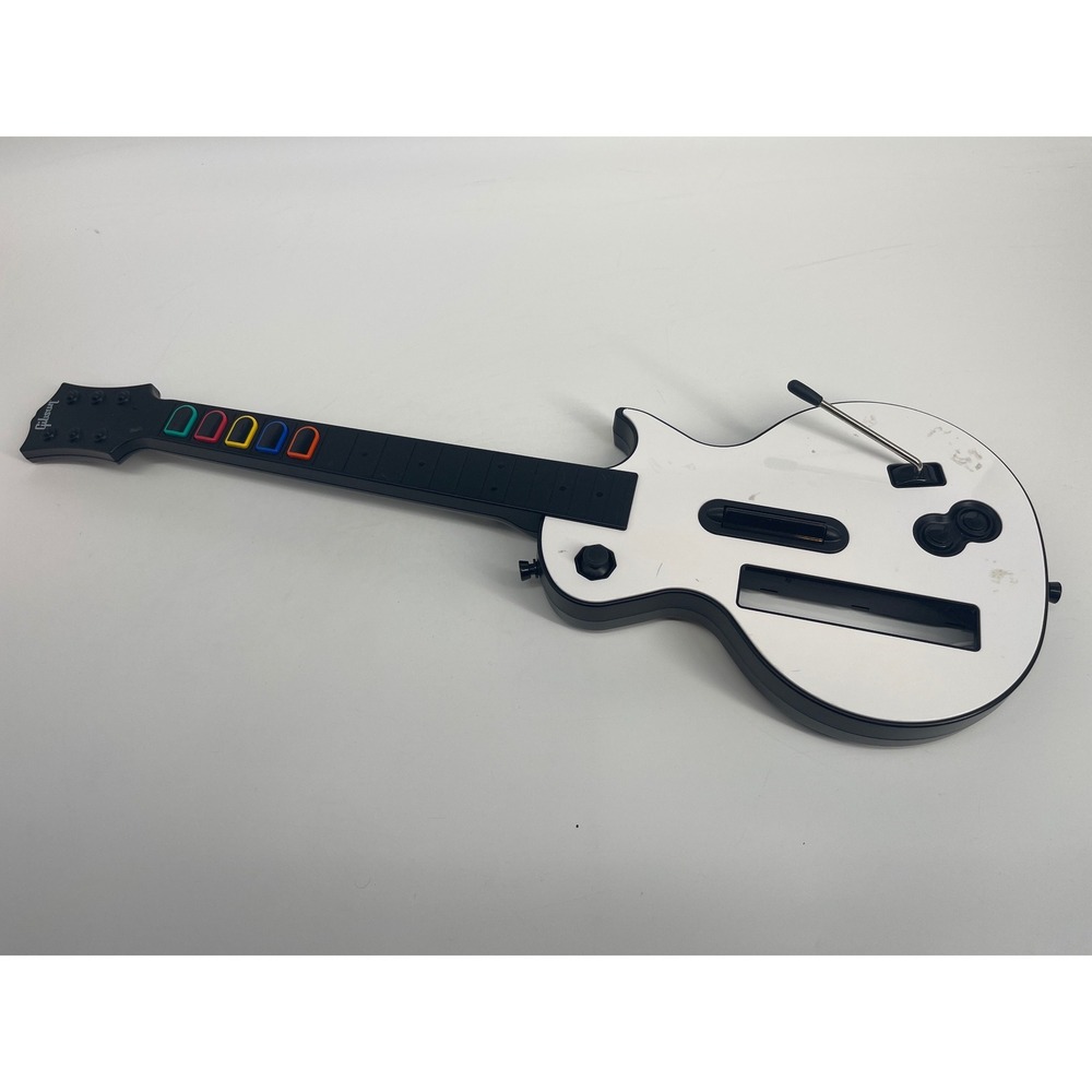 RedOctane Guitar Hero Les Paul Wireless Controller Nintendo Wii White 95125.805